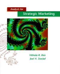 Analysis for strategic marketing; Vithala R. Rao; 1998