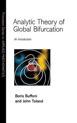 Analytic theory of global bifurcation : an introduction; Boris Buffoni; 2003