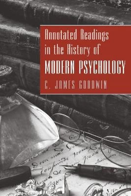 Annotated Readings in the History of Modern Psychology