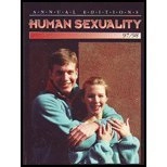 Annual Editions: Human Sexuality, 97-98Annual Editions: Human SexualityAnnual editions