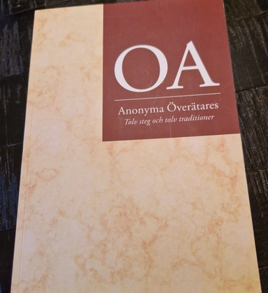 Anonyma Överätares Tolv steg och tolv traditioner; OA; 2023