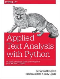 Applied Text Analysis with Python