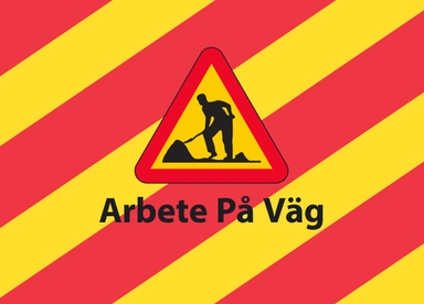 Arbete på väg; Anders Moberg; 2021