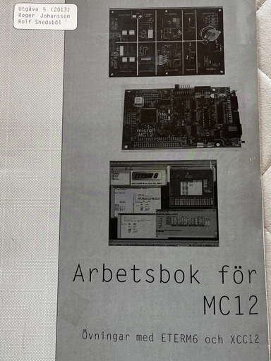 Arbetsbok för MC12 : [övningar med ETERM6 och XCC12]