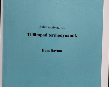 Arbetsmaterial till Tillämpad termodynamik