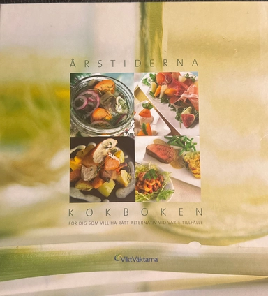 Årstiderna - kokboken : för dig som vill ha rätt alternativ vid varje tillfälle; Maria Larsson, Gunnar Nydrén, Viktväktarna; 2002