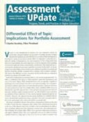 Assessment Update, Progress, Trends, and Practices in Higher Education, Vol; Oddbjörn Evenshaug; 2010