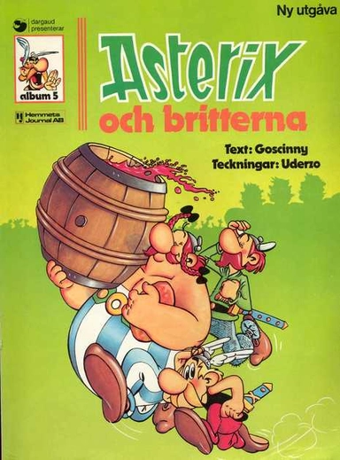 Asterix och britterna; René Goscinny; 1980