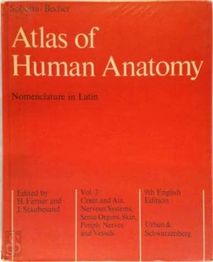 Atlas of human anatomyVolym 3 av Atlas of human anatomy : nomenclature in Latin, Johannes. - Sobotta