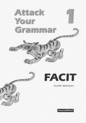 Attack Your Grammar 1 Facit 5-pack; Gunilla Malmborn; 2001