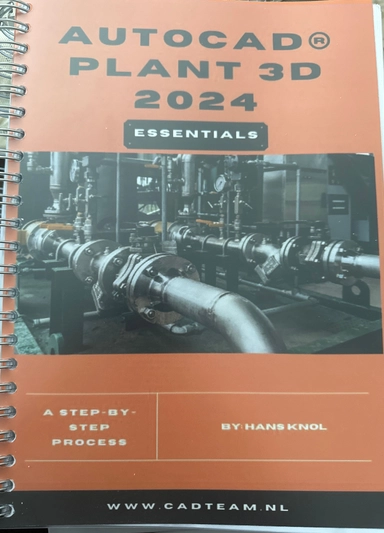AutoCad plant 3D 2024; Hans Knol; 2023