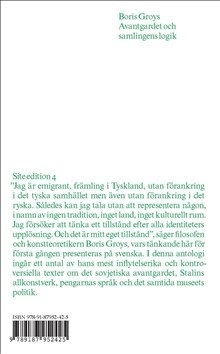 Avantgardet och samlingens logik; Boris Groys; 2012