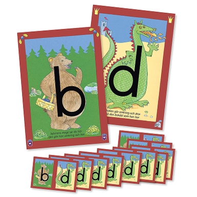b- och d-planscher (inkl. 10 småkort); 2018