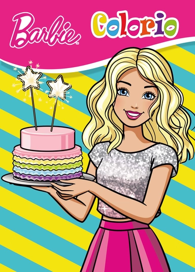 Barbie - målarbok
