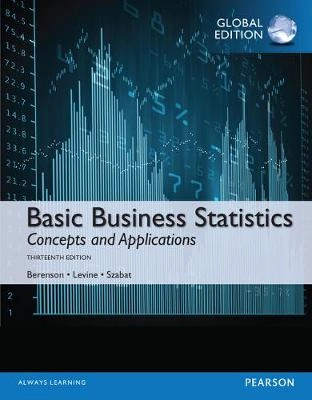 Basic business statistics : concepts and applications; Mark L. Berenson; 2015