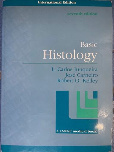 Basic histology; Luis Carlos Junqueira, José Carneiro, Robert O. Kelley; 1992