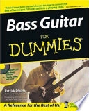 Bass Guitar For Dummies; Patrick Pfeiffer; 2003
