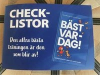 Bäst Var-Dag! - Checklistor : Checklista för träning av hund
