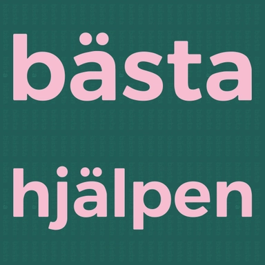 Bästa hjälpen