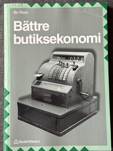Bättre butiksekonomi; Bo Rock; 2005