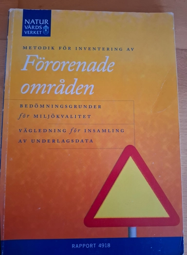 Bedömningsgrunder för miljökvalitet; Sverige. Naturvårdsverket, Sverige. Statens naturvårdsverk
(tidigare namn), Sverige. Statens naturvårdsverk; 1999