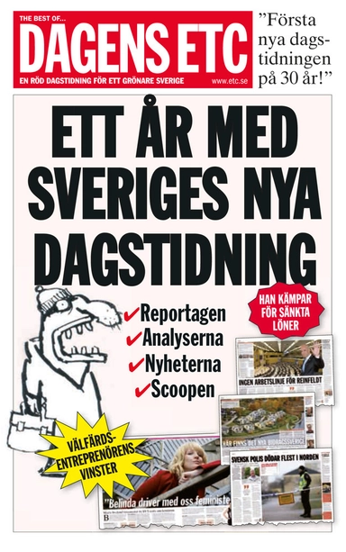 Best of Dagens ETC 2014; Maria Tengblad, Karl Skagerberg, Ulf Lundqvist; 2015