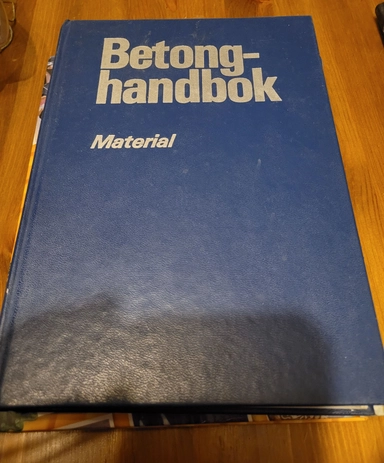 Betonghandbok · Material