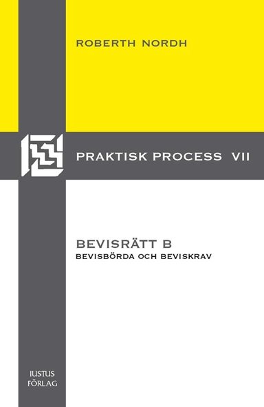 Bevisrätt B : bevisbörda och beviskrav