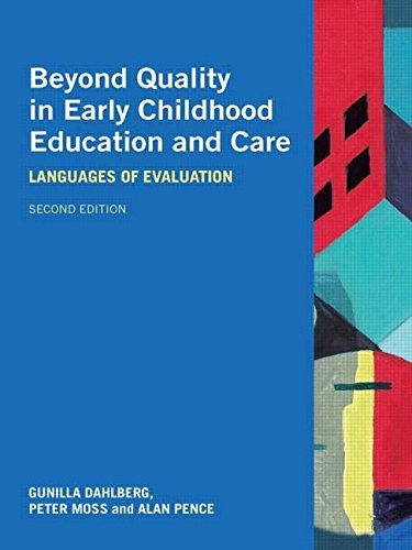 Beyond quality in early childhood education and care : languages of evaluation