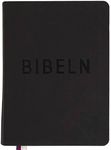 Bibel konfirmand svart; 2015