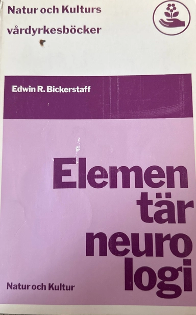 Bickerstaff/Elementär neurologi; Edwin R. Bickerstaff; 1971