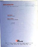Biochemistry : an introduction; Trudy McKee; 1998