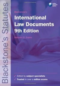 Blackstone's international law documents