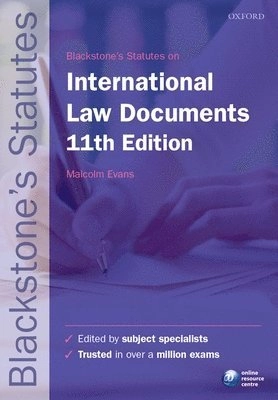 Blackstone's international law documents