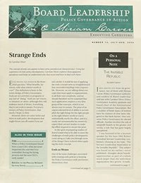 Board Leadership, No. 74, July/August 2004,