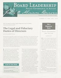 Board Leadership, No. 78, March/April 2005