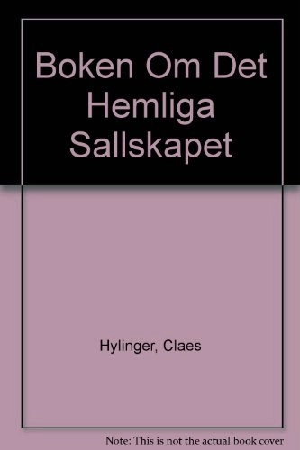 Boken om det hemliga sällskapet