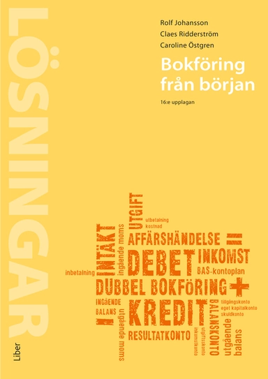 Bokföring från början Lösningar