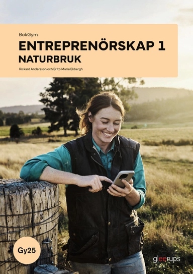 BokGym Entreprenörskap 1, Naturbruk, bok, Gy25; Bengt Weidow; 2025
