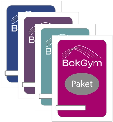 BokGym paket Bygg och anläggning, 4 titlar, bok