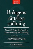 Bolagens rättsliga ställning; Carl Hemström; 1998
