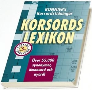 Bonniers korsordstidningar Korsordslexikon; Patric Leo; 2001