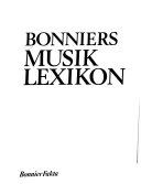 Bonniers musiklexikon; Åke Engström, Folke H. Törnblom; 1975