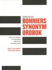 Bonniers synonymordbok; Göran Walter; 2000