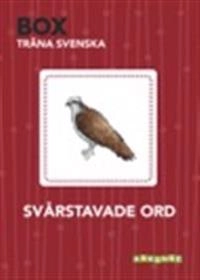Box - Svårstavade ord; Mirvi Unge Thorsén; 2017