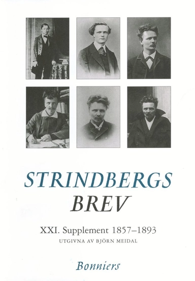 Brev XXI.Supplement. 1857-1892; August Strindberg; 2001