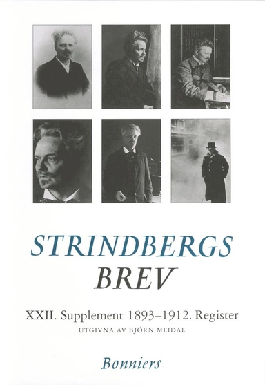 Brev XXII.Supplement. 1893-1912; August Strindberg; 2001