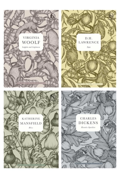 British Classics - paket med 24 noveller på engelska; Charles Dickens, D.H. Lawrence, Katherine Mansfield, Virginia Woolf; 2021