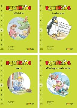 Bumerang småböcker Upplevelse  läsnivå 4, 4-pack