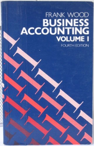 Business Accounting, Volym 1Business Accounting, Frank Wood
